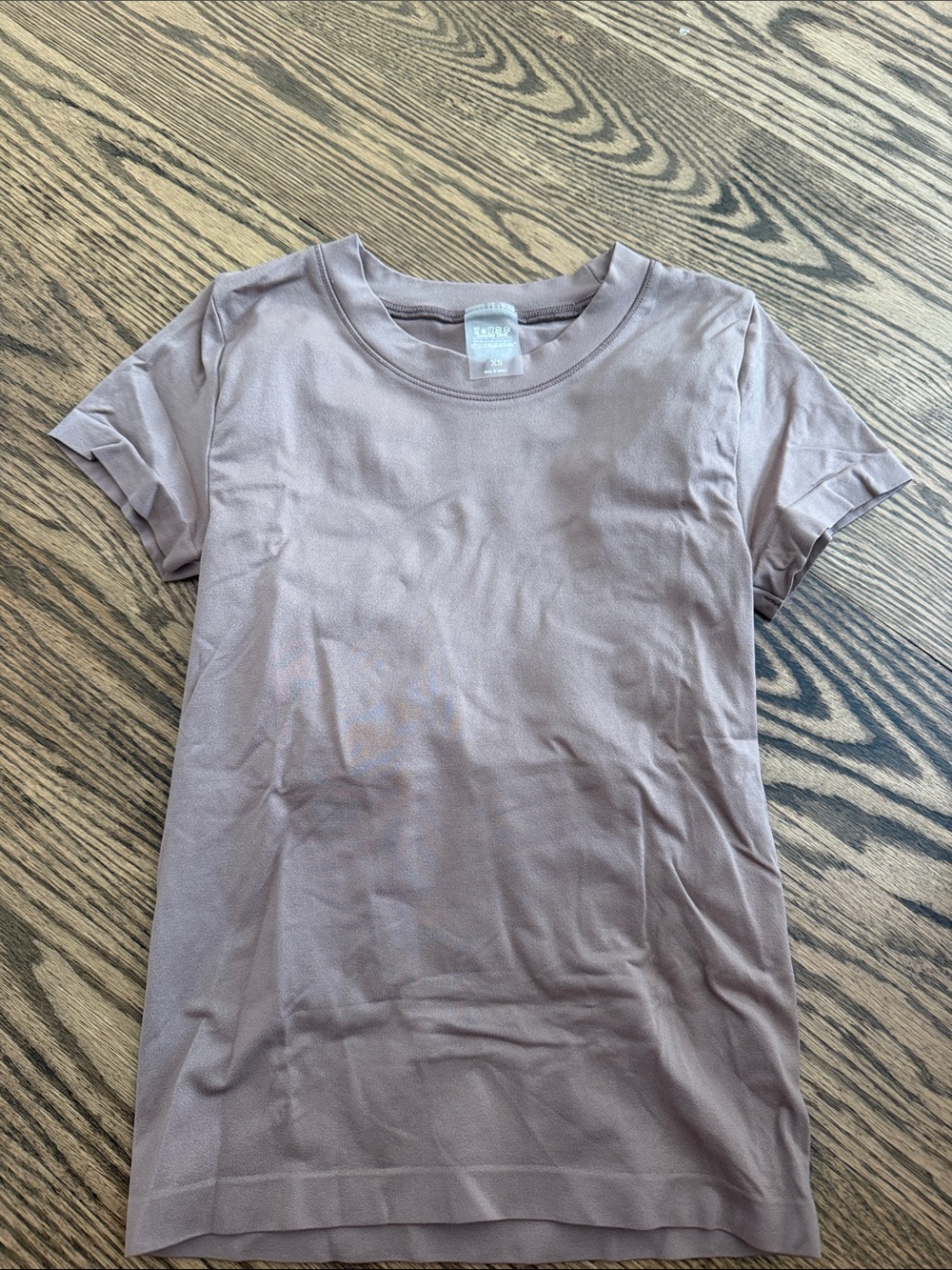 Sunday Best Short Sleeve Crew Tee in Dusty Mauve